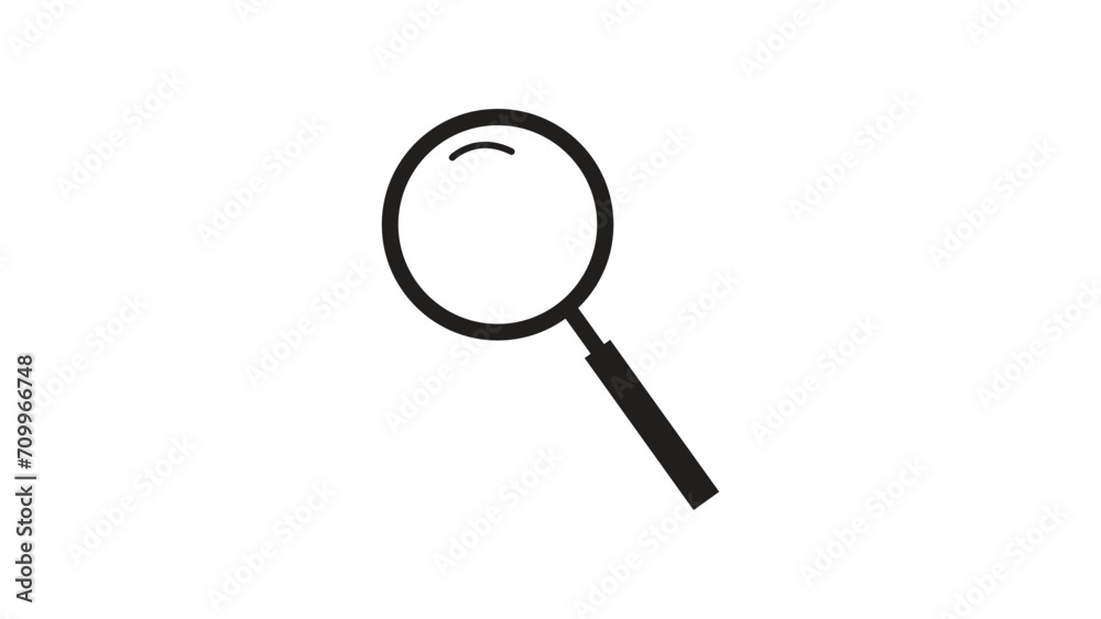 search icon vector, editable eps10 search icon vector, editable eps10