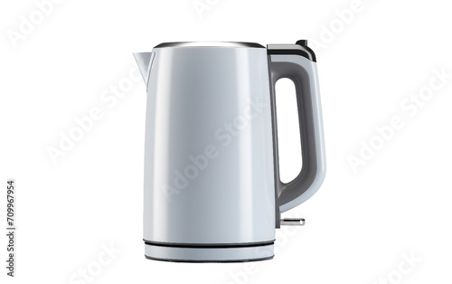 Super Electric Kettle Isolated on Transparent Background PNG.