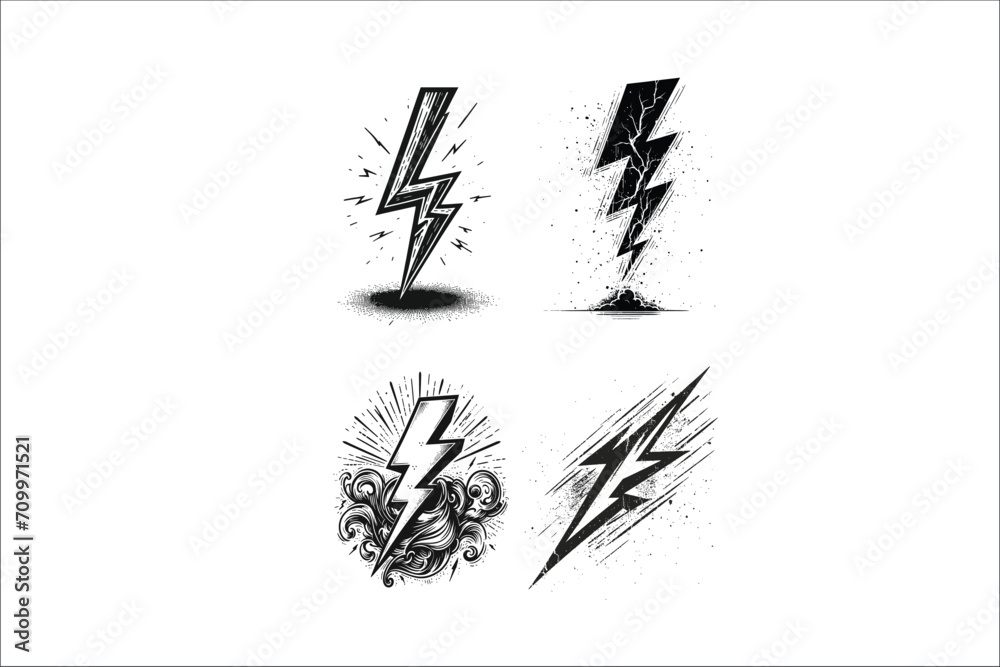 Lightning Luminaire: Premium Thunderbolt Graphics Bundle Lightning Luminaire: Premium Thunderbolt Graphics Bundle