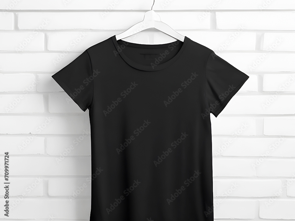 Free photo blank black tshirt hanger isolated Free photo blank black tshirt hanger isolated