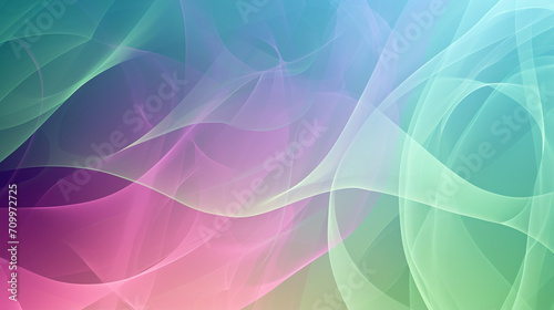 Blue, green and pink abstract background vector presentation design. PowerPoint and business background.