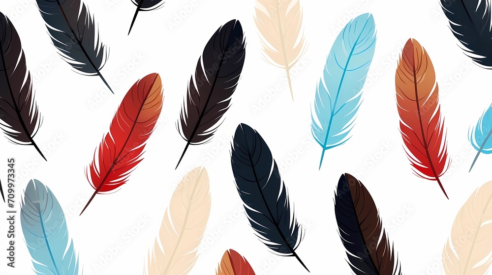 bird feathers background pattern, banner, wings background picture, seamless background bird feathers background pattern, banner, wings background picture, seamless background
