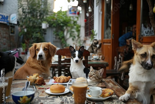 The Sultan's Pet Cafe: A group of stray cats and dogs, inspired by their human counterparts, open a cafe in the heart of Istanbul.