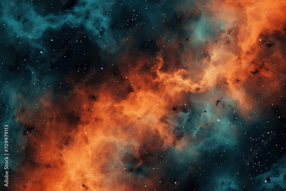 Colourful galaxy sky, galactic background Colourful galaxy sky, galactic background