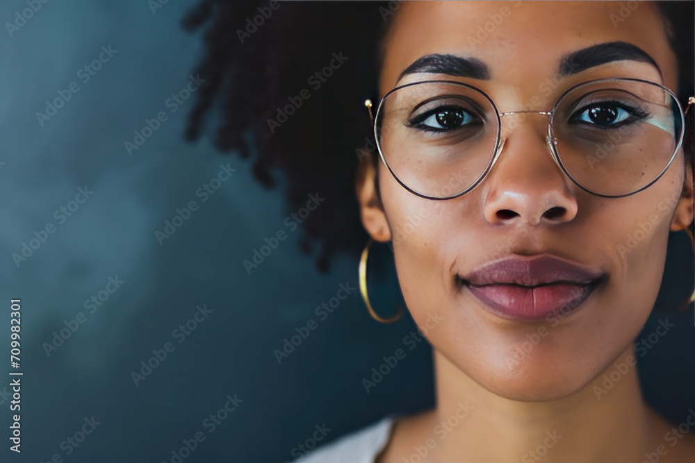 portrait of a happy woman, strong and confident woman portrait of a happy woman, strong and confident woman