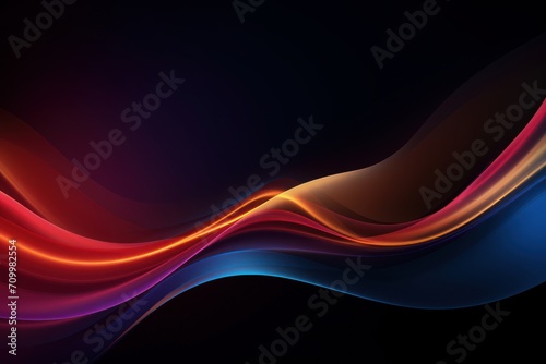 Abstract 3d rendering of twisted lines. Modern background design, illustration of a futuristic shape. High quality illustration