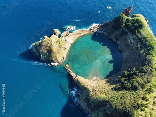 Vulkaninsel auf den Azoren