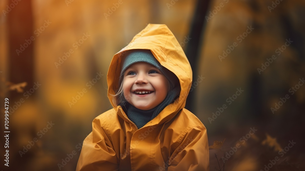 Portrait of a girl in the autumn park. Portrait of a girl in the autumn park.