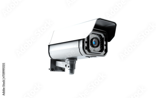 Security Camera isolated on transparent background.
