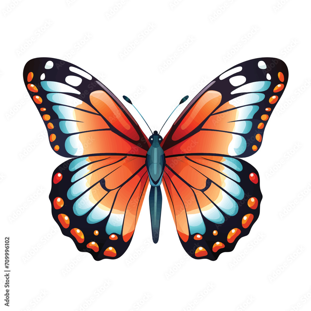 Obraz premium Butterfly elegance a creature of grace and beauty