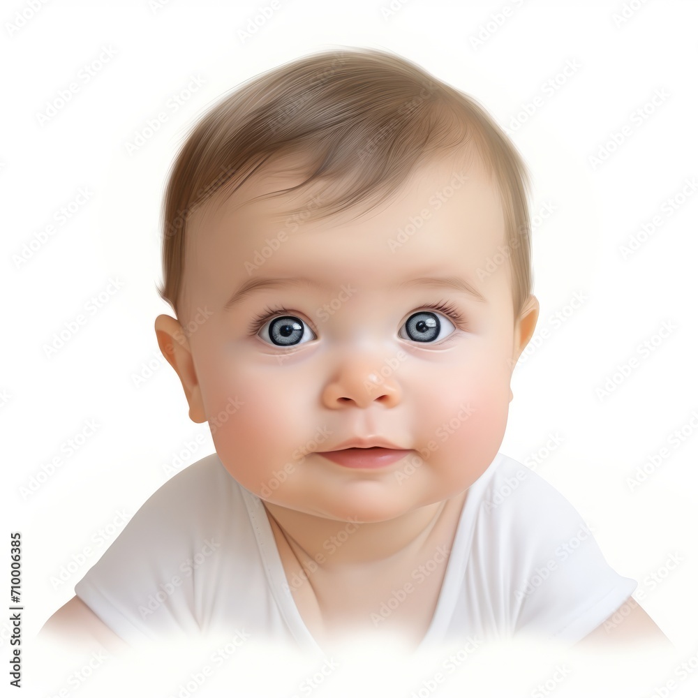 portrait of a baby