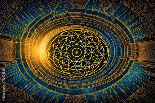 Highlight mystical phenomena like ley lines, energy vortexes, or portals to other dimensions