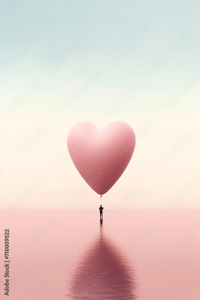 heart shaped balloon