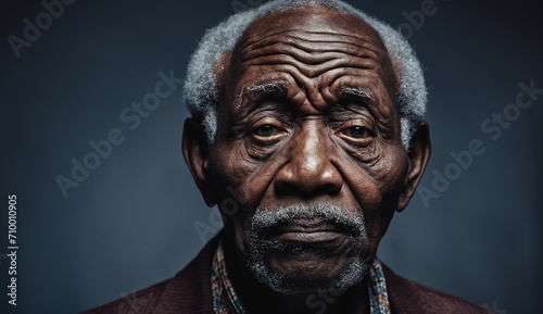 poor homeless man portrait, man with a sad look  © P.W-PHOTO-FILMS