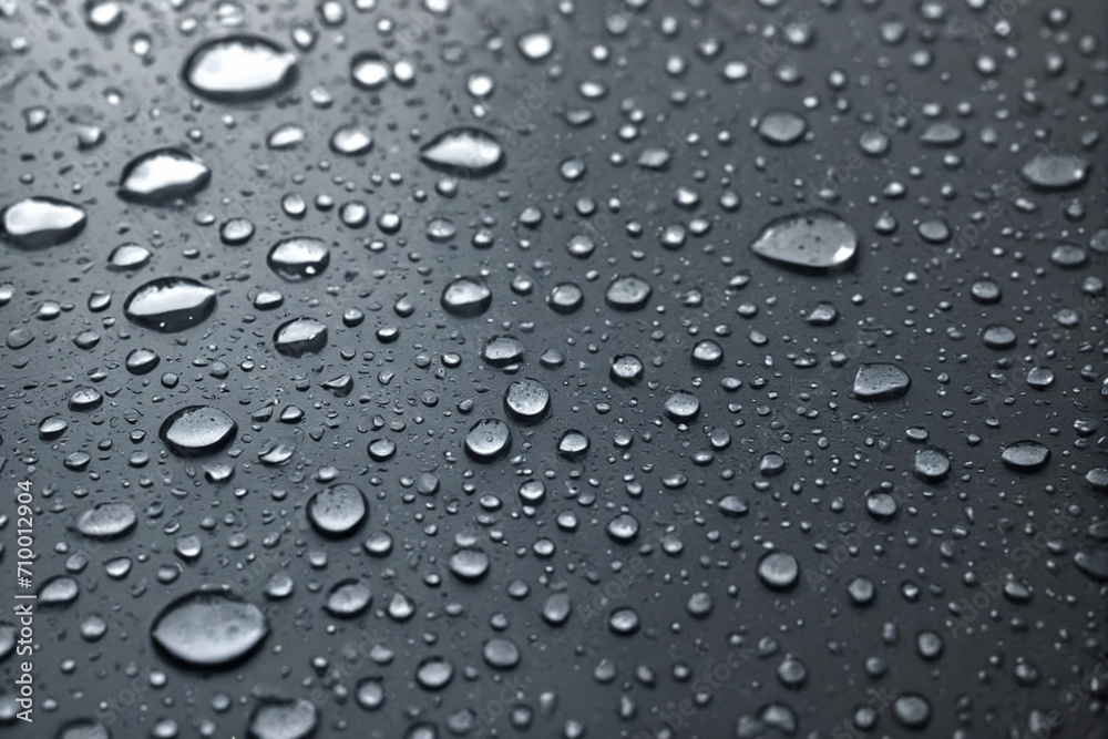 Raindrops on a wet surface Raindrops on a wet surface