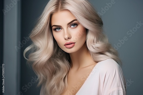portrait of a blonde woman