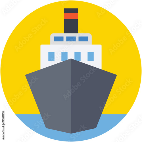 Cruise Vector Icon