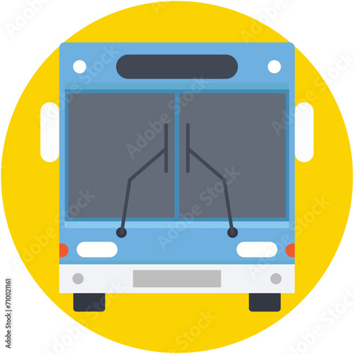 Tour Bus Vector Icon