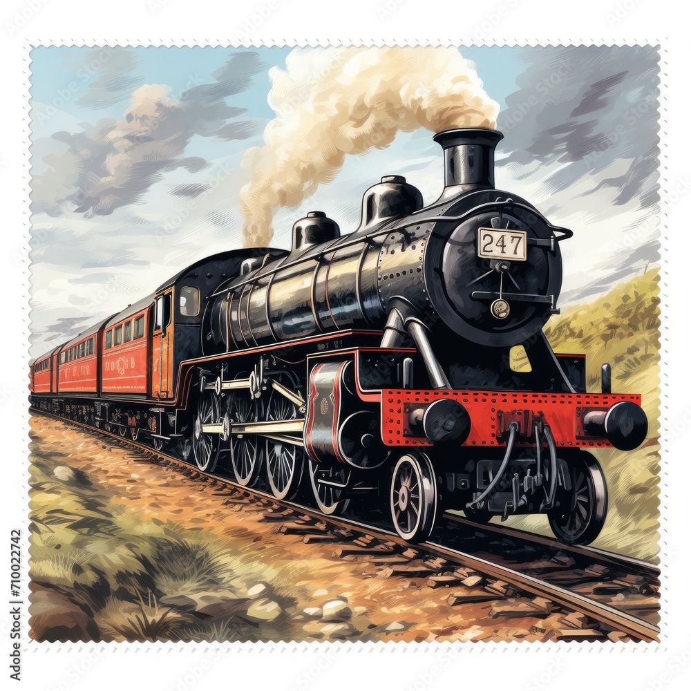 Fototapeta premium old locomotive