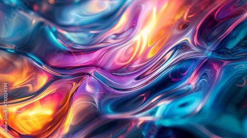 Colorful Abstract Background With Plethora of Vibrant Shades