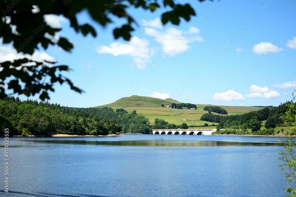 landscape with lake