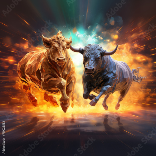 Bitcoin bullrun rising