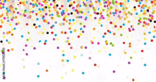 colorful sprinkle background vector id, white background