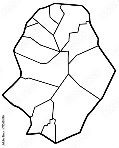 niue map outline