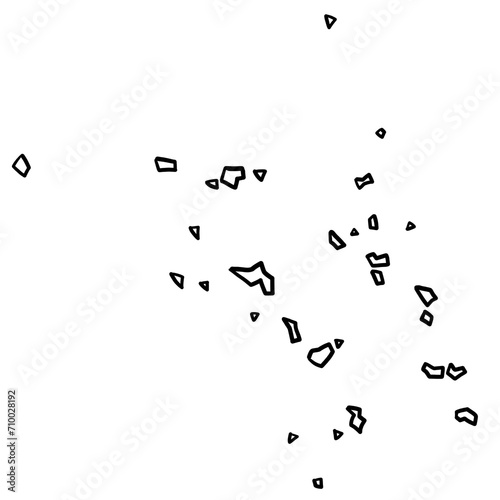 Marshall Islands map outline
