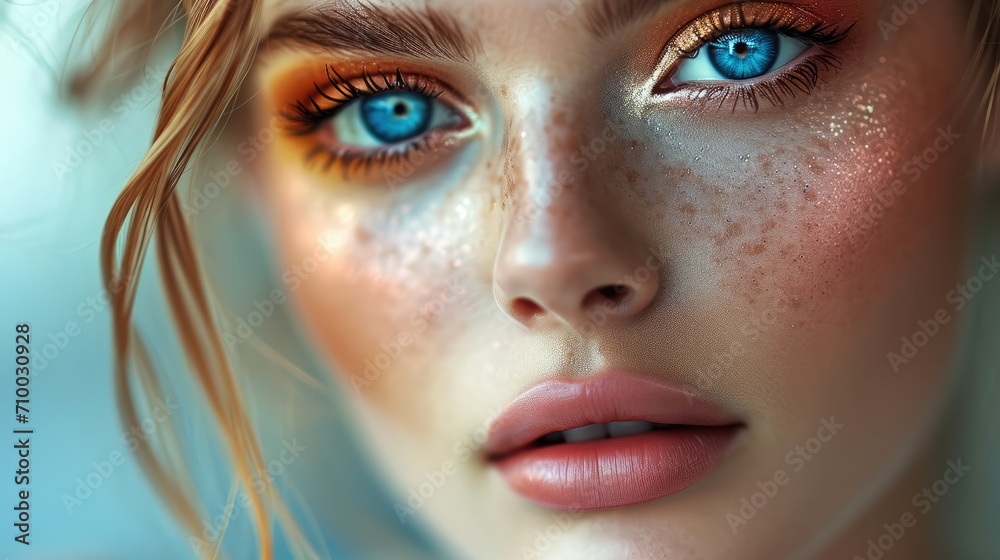 Make up professional cosmetics. Generative AI. Make up professional cosmetics. Generative AI.