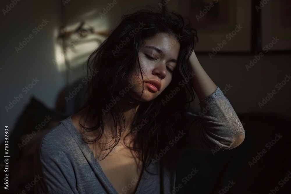 Conceptualize a creative visual brief for a mental health campaign, portraying an individual experiencing depression complexities of mental health. Conceptualize a creative visual brief for a mental health campaign, portraying an individual experiencing depression complexities of mental health.