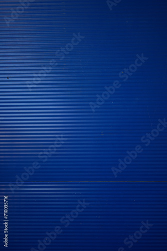 Dark Blue metal wall