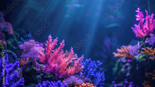 Vibrant Coral Reef Underwater Ecosystem
