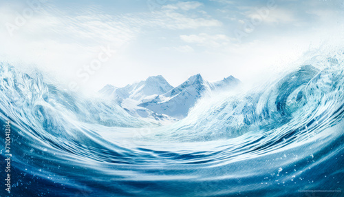 Wallpaper Mural Heavenly Azure Ocean with Scenic Wind Wave and Cloud Motion Torontodigital.ca
