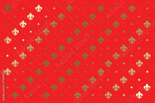 Wallpaper Mural RED ABSTRACT LUXURY BACKGROUND, Red and Golden luxury Wallpaper Vector Illustrator. Luxury style, Abstract Baclground. Luxury golden floral design for wallpaper. packaging. Textile, gift wrapping or f Torontodigital.ca