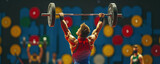 Weightlifting in the Olympics summer games in Paris