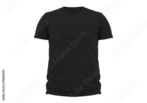 Men's Round Neck Print T-Shirt Chromates Set mockup, Plain t-Shirts Transparent Background