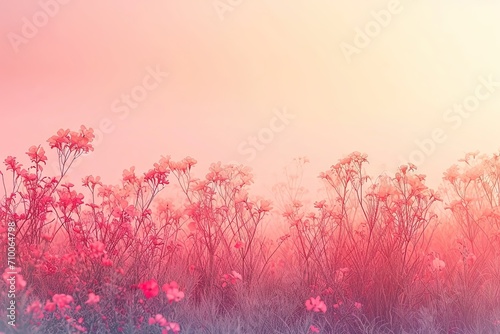 Abstract minimalist pantone inspired color peach fuzz ambient gradient wallpaper