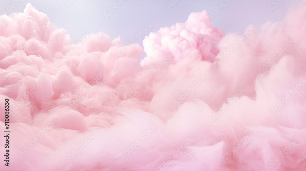 Fototapeta premium Sky-pink sky, background. The sky is an abstract background. Generative AI