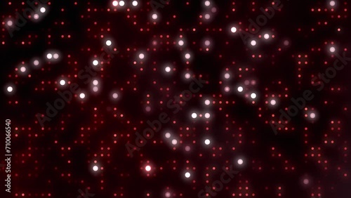 red bright animated background colourful colourful blinking lights, looping texture graphic background, led dots glowing circles hal 2001 kubrick photo