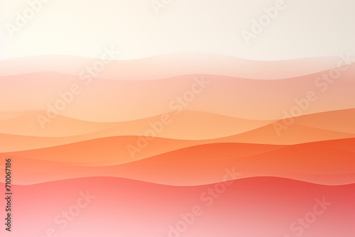 Abstract minimalist pantone inspired color peach fuzz ambient gradient wallpaper