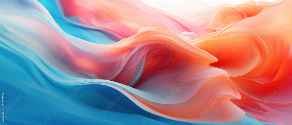 abstract background with waves