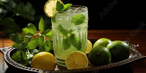 Nimbu Pani Bliss - Culinary Refreshment of Fresh Lemon Juice, a Flavorful Symphony  photo
