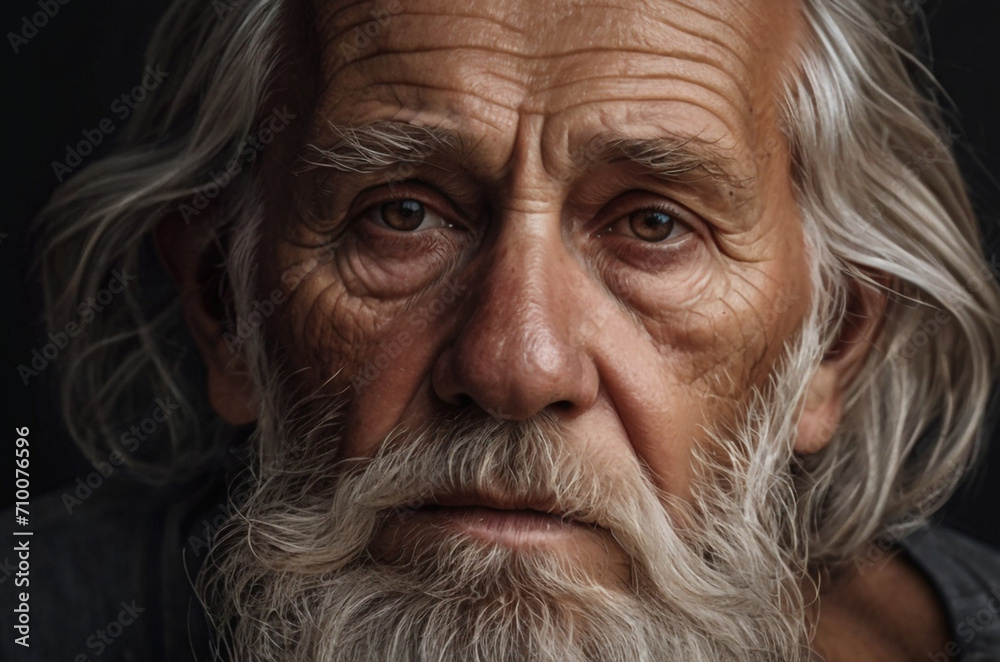 portrait of an old man portrait of an old man