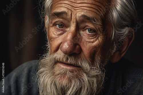 portrait of an old man