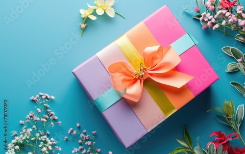 Colorful multicolored gift ...