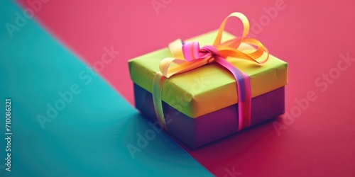 Colorful multicolored gift ...