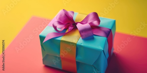 Colorful multicolored gift ...