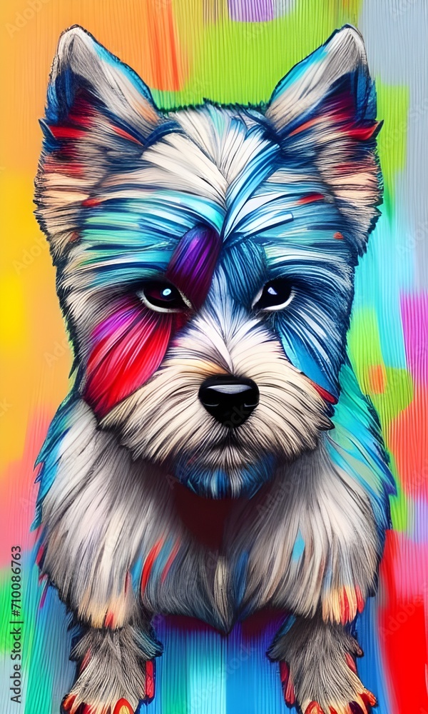 Beautiful Dog Pictures to print, digital Dog Art