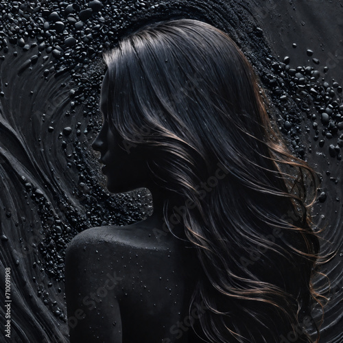 sand woman, Generative AI